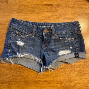 *SOLD* American Eagle Size 00 Jean Shorts